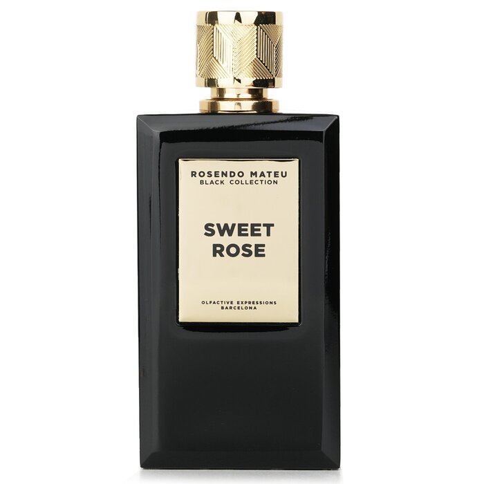 Rosendo Mateu Black Collection Sweet Rose Eau De Parfum Spray 100ml/3.4oz perfume for gifting and daily use