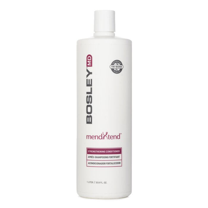 Bosley MendXtend Strengthening Conditioner 1000ml/33.8oz hair conditioner for salon & home use
