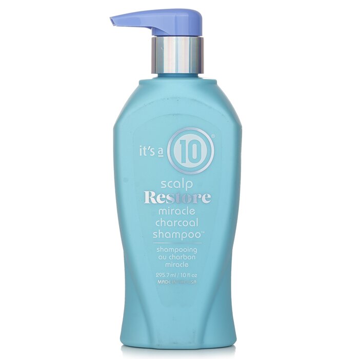 It's A 10 Scalp Restore Miracle Charcoal Shampoo 295.7ml / 10oz | Strawberrynet INEN Shampoo - For Healthy Hair
