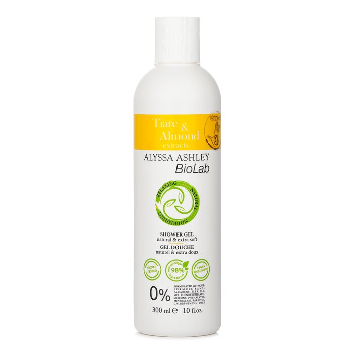 Shower Gel – Tiaré & Almond – for floral nut-infused cleanse