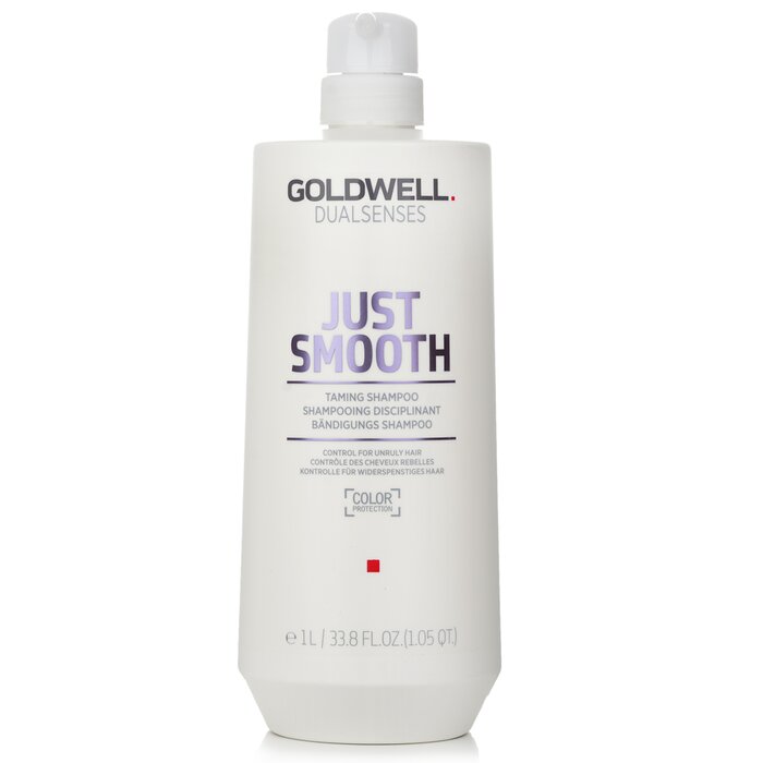 Goldwell Dualsenses Just Smooth Taming Shampoo 1000ml/33.8oz hair conditioner for salon & home use