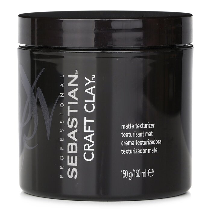 Sebastian Craft Clay Matte Texturizer 150ml Hair Clay - Styling Product for Men