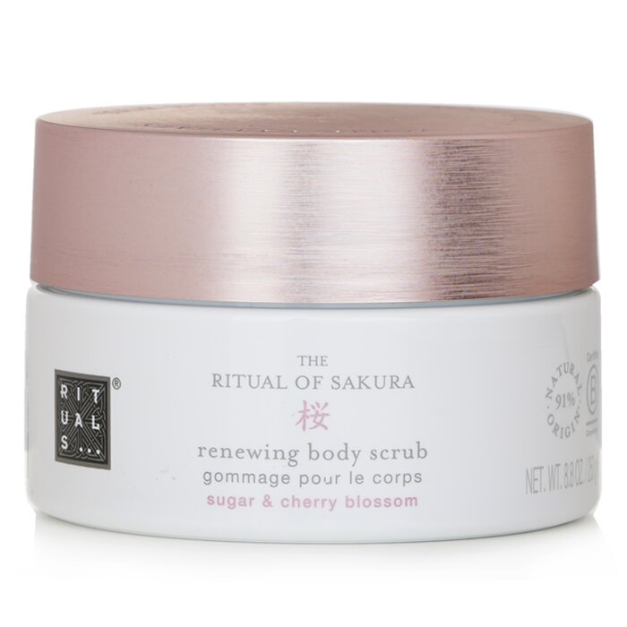 Exfoliating body scrub with cherry blossom – 250g