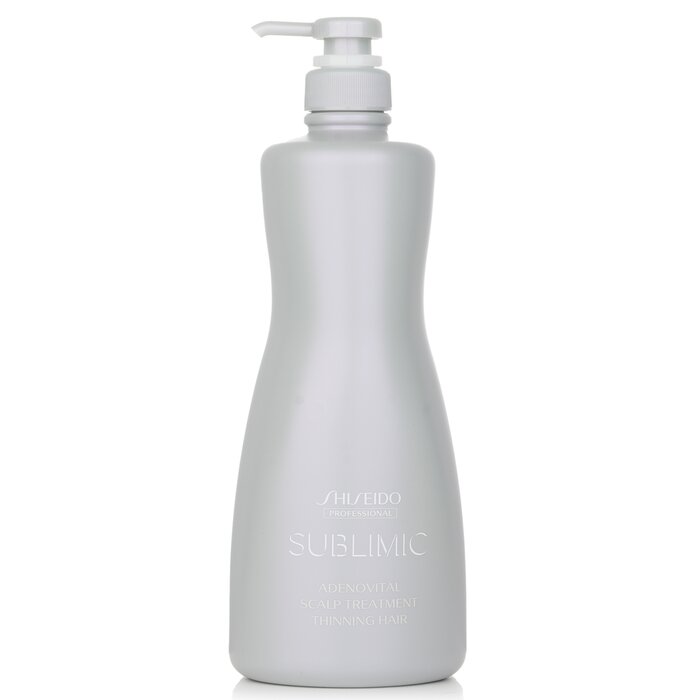 Shiseido Sublimic Adenovital Scalp Treatment (Thinning Hair) 1000g hair conditioner for salon & home use