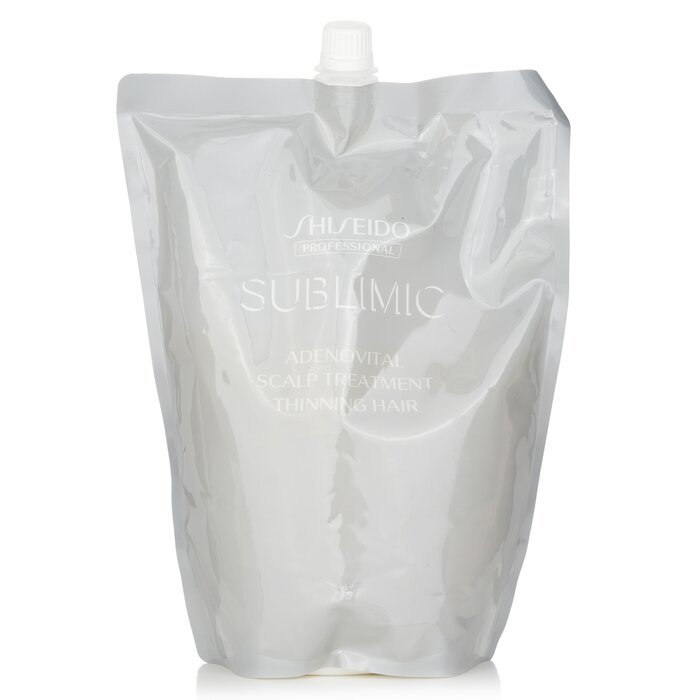 Shiseido Sublimic Adenovital Scalp Treatment Refill (Thinning Hair) 1800g hair conditioner for salon & home use