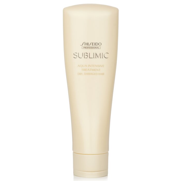 Shiseido Sublimic Aqua Intensive Treatment (Dry, Damaged Hair) 250g hair conditioner for salon & home use