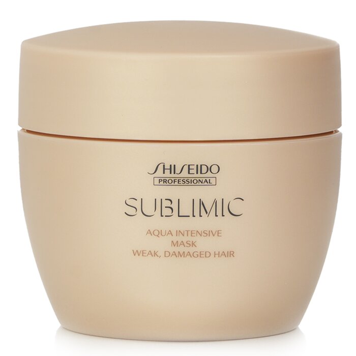 Shiseido Sublimic Aqua Intensive Mask (Weak, Damaged Hair) 200g hair mask for deep conditioning and repair