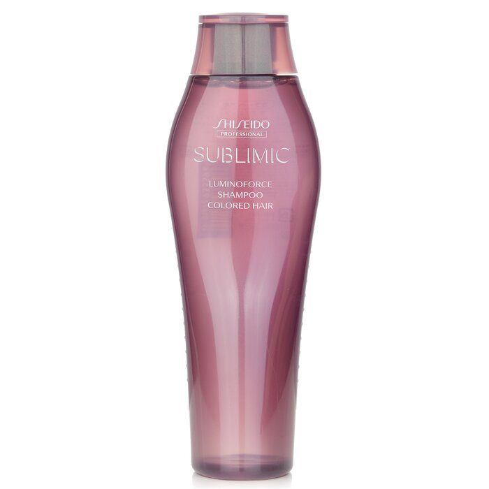 Shiseido Sublimic Luminoforce Shampoo (Colored Hair) 250ml Shampoo for daily use in hair care.