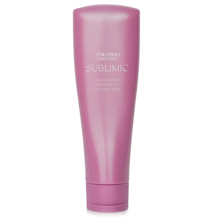 Shiseido Sublimic Luminoforce Treatment (Colored Hair) 250g hair conditioner for salon & home use