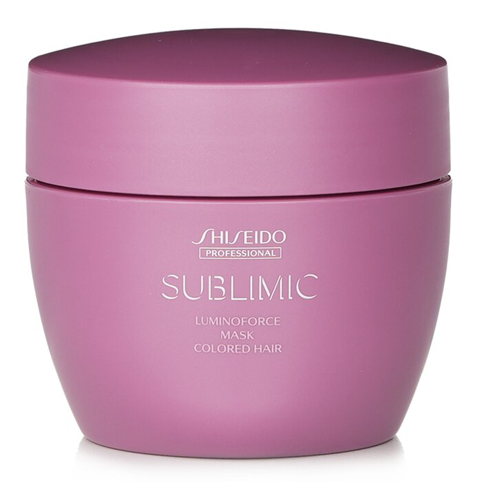Shiseido Sublimic Luminoforce Mask (Colored Hair) 200g hair mask for deep conditioning and repair