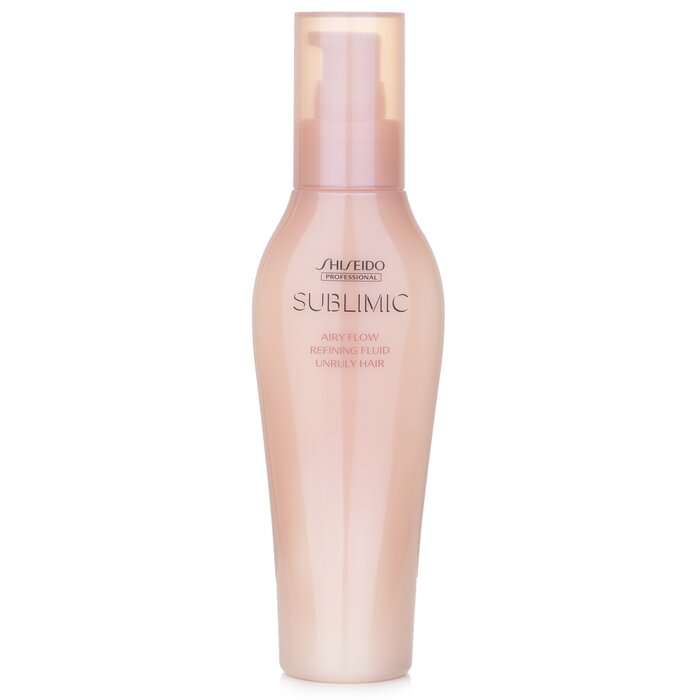 Shiseido Sublimic Airy Flow Refining Fluid (Unruly Hair) 125ml for hair care and styling