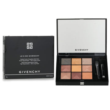 Givenchy Le 9 De Multi, Finish Eyeshadows Palette High Pigmentation Ultra Long Wear- #08 Le 9.08 8g/0.28oz
