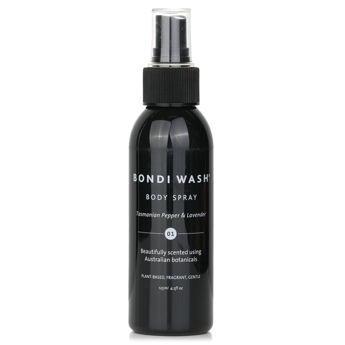 Bondi Wash Body Spray - Tasmanian Pepper & Lavender - for refreshing skin scent