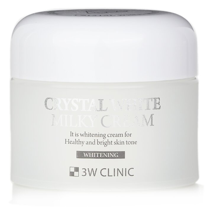 3W Clinic Crystal White Milky Cream 50g for skincare needs