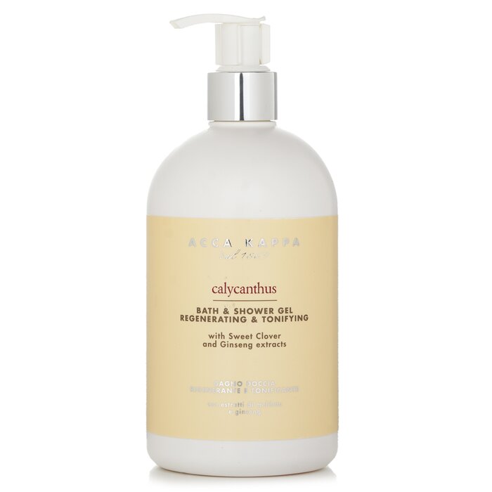 Acca Kappa Calycanthus Bath & Shower Gel 500ml/17oz - ideal for body care and skincare routine