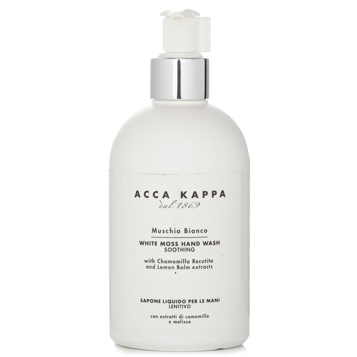Acca Kappa White Moss Hand Wash 300ml/10.4oz for gifting and daily wear