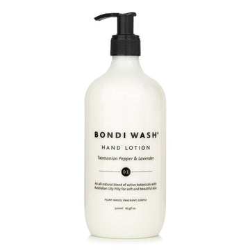 BONDI WASH Hand Lotion, Tasmanian Pepper & Lavender 500ml/16.9oz