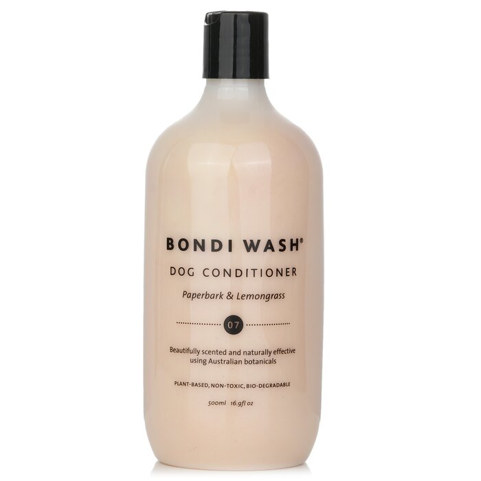 BONDI WASH Dog Conditioner (Paperbark & Lemongrass) 500ml/16.9oz hair conditioner for salon & home use