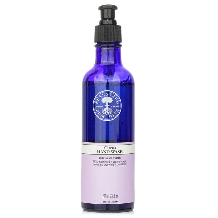 Citrus hand wash – Neal’s Yard Remedies – for natural cleaning