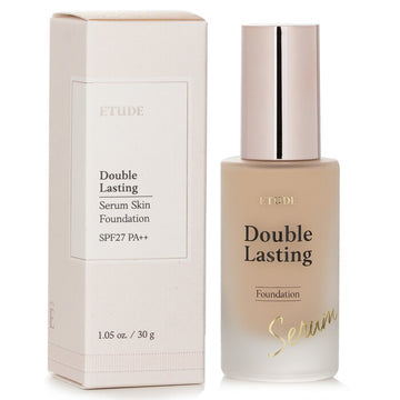 Etude House Double Lasting Serum Skin Foundation SPF 27, 25N1 Tan 30g/1.05oz