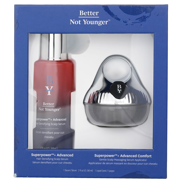 Better Not Younger Superpower+ Advanced Duo 2pcs for hair care and styling