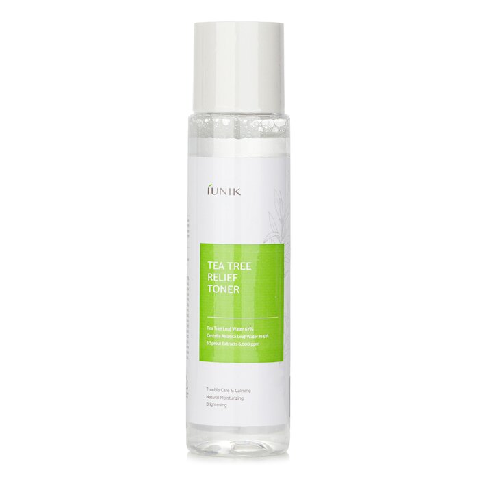 Tea Tree Relief Toner – iUNIK – for calming acne-prone skin