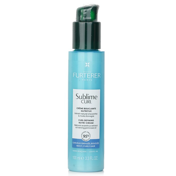 Rene Furterer Sublime Curl Curl Defining Nutri Cream (Wavy Curly Hair) 100ml/3.3oz - perfect for hair treatment at home