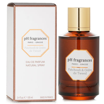 pH fragrances Eau De Parfum Natural Spray Patchouli & Cedre de Tweed 100ml/3.4oz