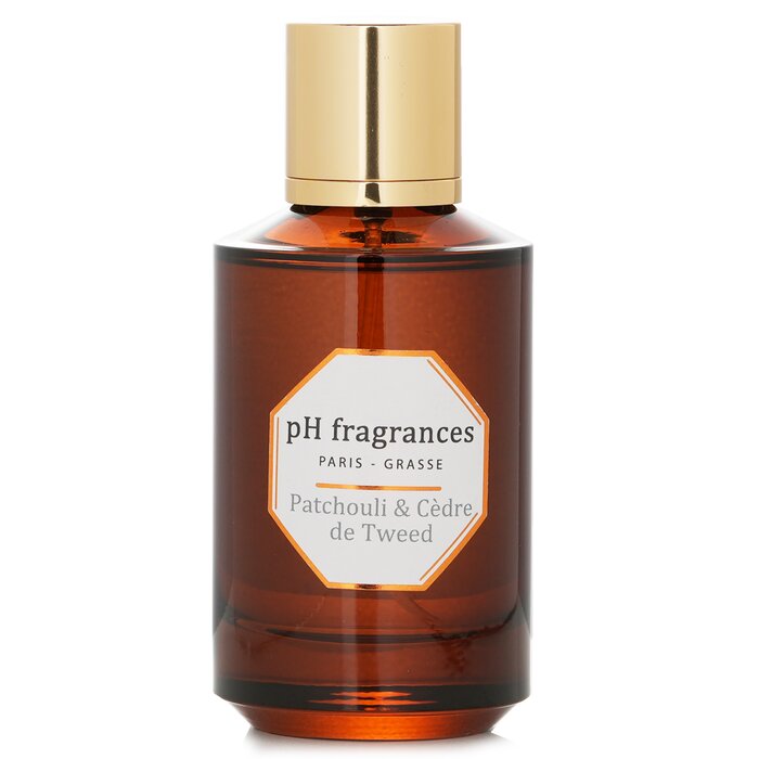 pH fragrances Eau De Parfum Natural Spray Patchouli & Cedre de Tweed 100ml/3.4oz perfume for gifting and daily use