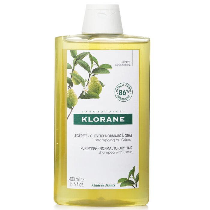 Klorane Shampoo With Citrus (Purifying Normal To Oily Hair) 400ml/13.5oz plant for use in home care