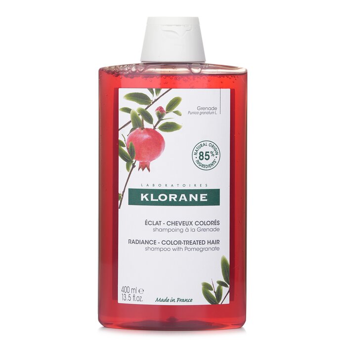 Klorane Shampoo With Pomegranate (Radiance Color Treated Hair) 400ml/13.5oz Shampoo for daily use in hair care.