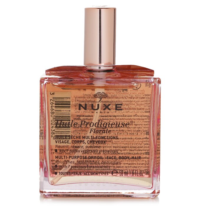 Nuxe Florale Dry Oil – multi-use dry oil for skin and hair nourishment