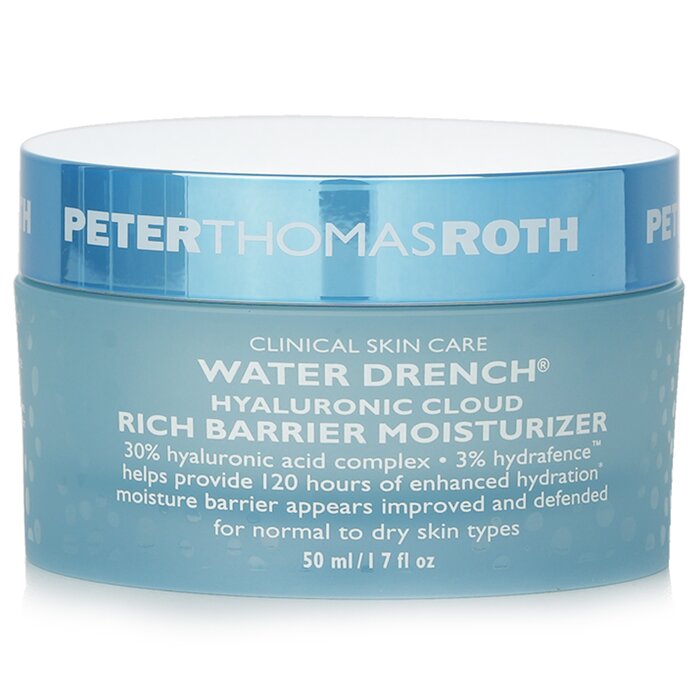 Peter Thomas Roth Water Drench Hyaluronic Cloud Rich Barrier Moisturizer 50ml/ 1.7oz for skincare needs