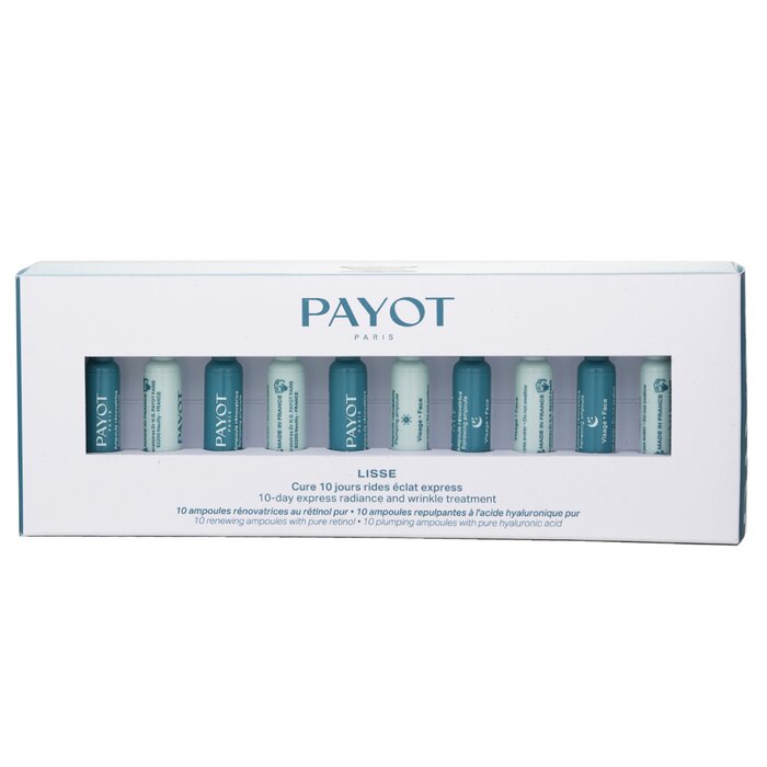 Payot Lisse 10-Day Express Radiance and Wrinkle Treatment 10x1ml/0.03oz for skincare needs