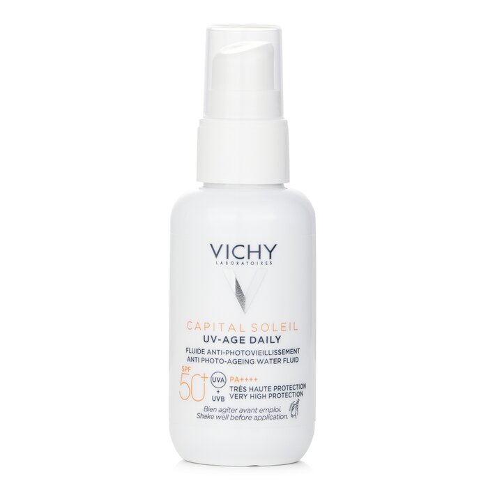 Vichy Capital Soleil UV Age Daily Anti Photo Ageing Water Fluid SPF 50 (For All Skin Types) 40ml for skincare needs
