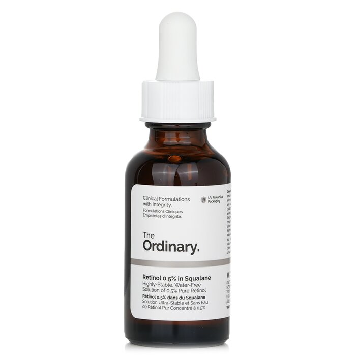 The Ordinary Retinol 0.5% in Squalane – retinol serum for line reduction