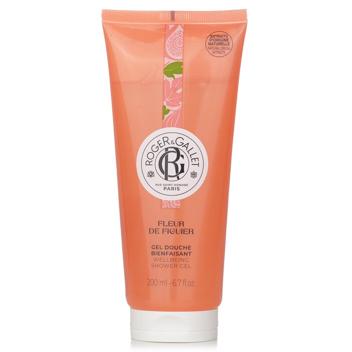 Roger & Gallet Fleur De Figuier Wellbeing Shower Gel 200ml/6.7oz - ideal for body care and skincare routine
