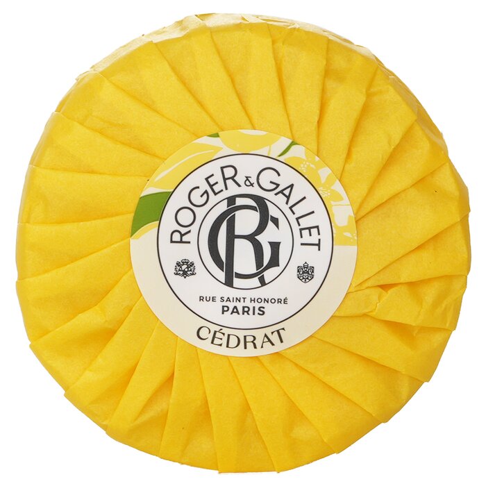 Roger & Gallet Citron Wellbeing Soap 100g/3.5oz - ideal for body care and skincare routine