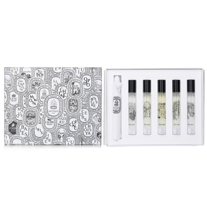 Diptyque Discovery Set (5x Eau De Toilette) 5x7.5ml/0.25oz perfume for gifting or daily wear