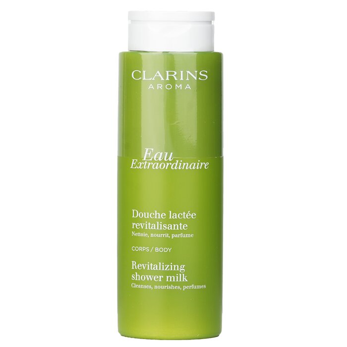 Clarins Eau Extraordinaire Revitalizing Shower Milk 200ml/6.7oz - ideal for body care and skincare routine