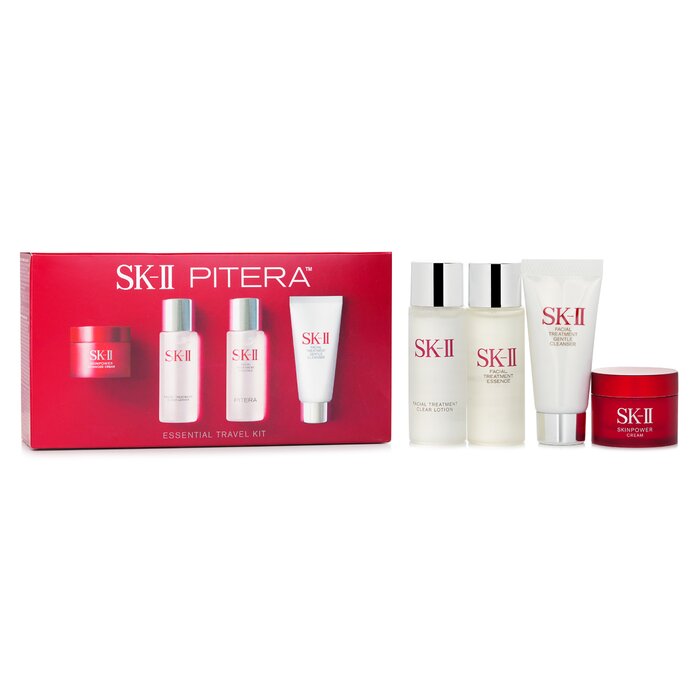 SK-II Essential Travel Kit – 4pcs – for travel skincare