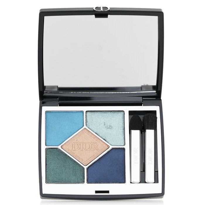 Christian Dior Diorshow 5 Couleurs Longwear Creamy Powder Eyeshadow Palette, 279 Demin 7g/0.24oz product image for enhancing eye makeup