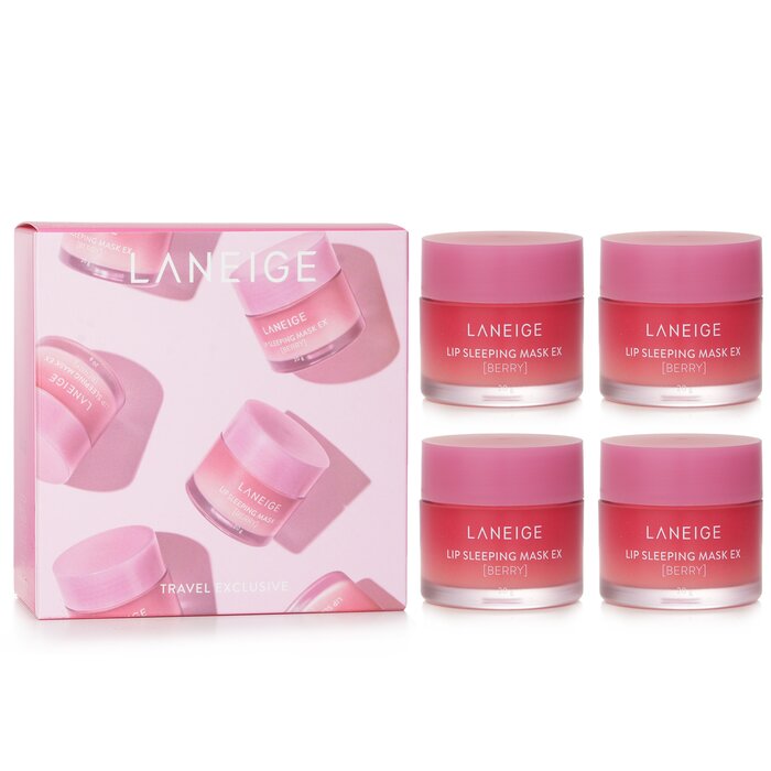 Lip mask – Laneige Berry EX 4pcs for lip hydration