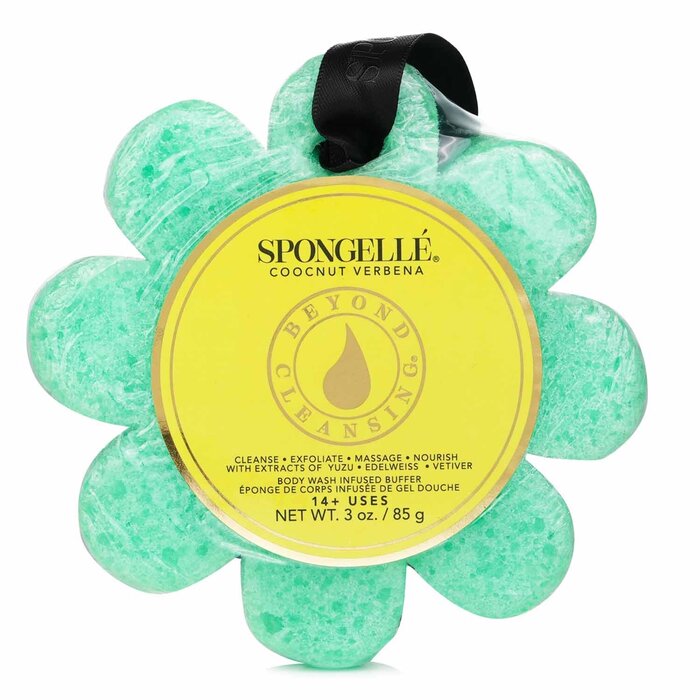 Soap Sponge – Coconut Verbena – for exfoliating tropical cleanse