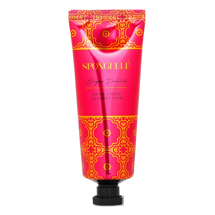 Sugar dahlia hand cream – Spongelle – for floral hand care
