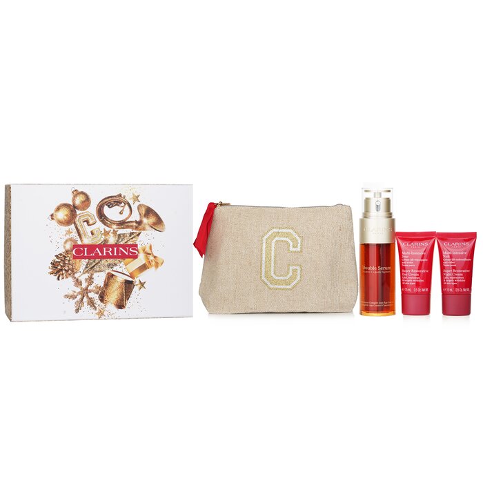 Clarins Rituale Intensive Set – 3pcs + bag – for mature skin