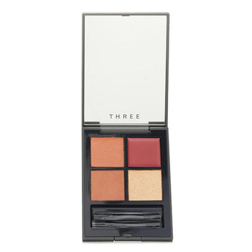 THREE Dimensional Vision Eye Palette (4x Eye Shadow), 10 Legendary Lover 8g/0.28oz