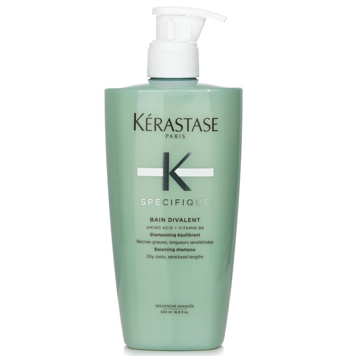 Kerastase Specifique Bain Divalent Balancing Shampoo (Oily Roots, Sensitized Lengths) 500ml/16.9oz plant for use in home care