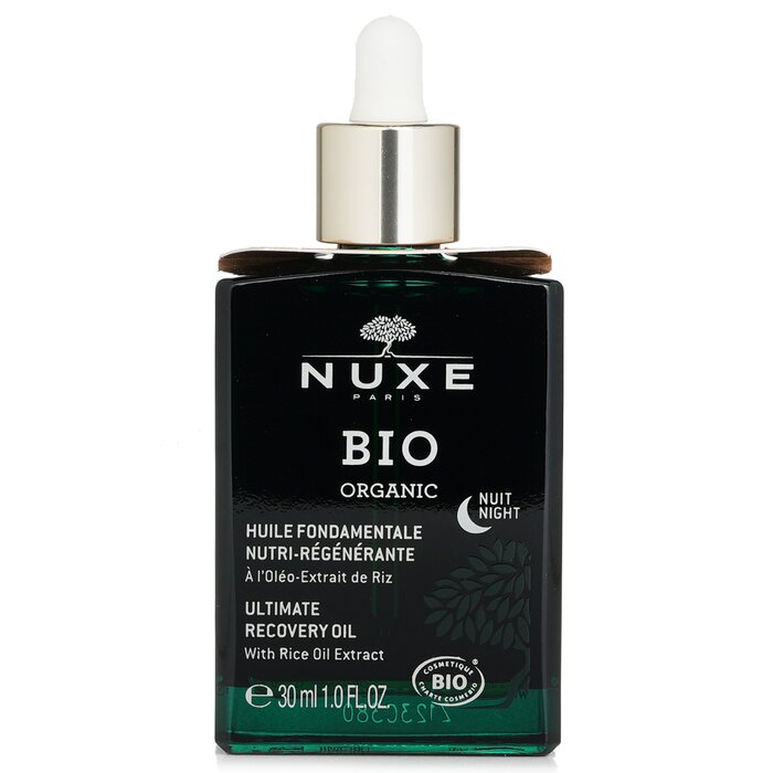 Nuxe Bio Organic Ultimate Night Recovery Oil With Rice Oil Extract 30ml/1oz for skincare needs