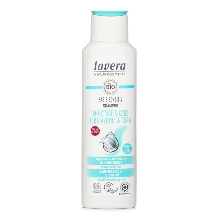 Lavera Shampoo Basis Sensitiv Moisture & Care 250ml/8.7oz hair conditioner for salon & home use